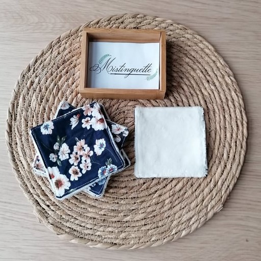 Lingettes démaquillantes / pour bébé - Mistinguette - Accessoires cousus  mains, pour bébés, pour adultes et pour la maison